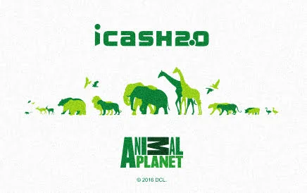 icash愛金卡 × Animal Planet｜集冊設計