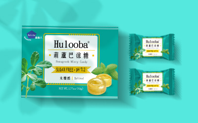 Hulooba 葫蘆巴涼糖｜包裝設計