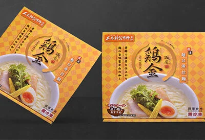 五之神製作所 雞白湯拉麵｜包裝設計