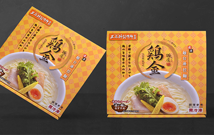 五之神製作所 雞白湯拉麵｜包裝設計