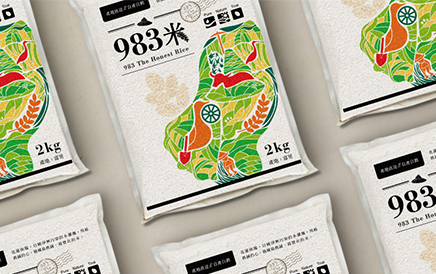 花蓮米農 983米｜包裝設計